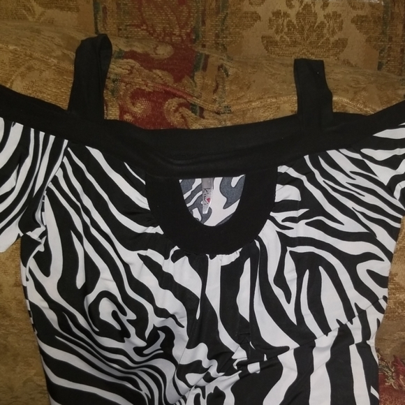 Zebra blouse - Picture 2 of 2